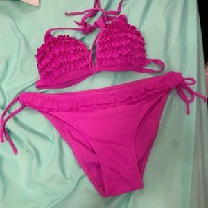Purple bikini